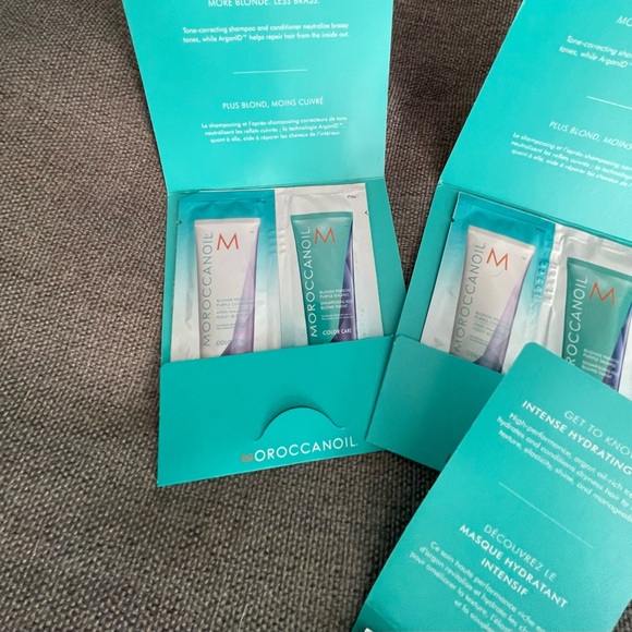 Moroccanoil Purple Shampoo, Conditioner Set of 3 & Intense Hydrating Hair Mask - Picture 4 of 6